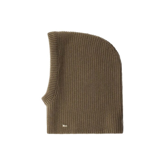 Herno Brown Wool Beanie