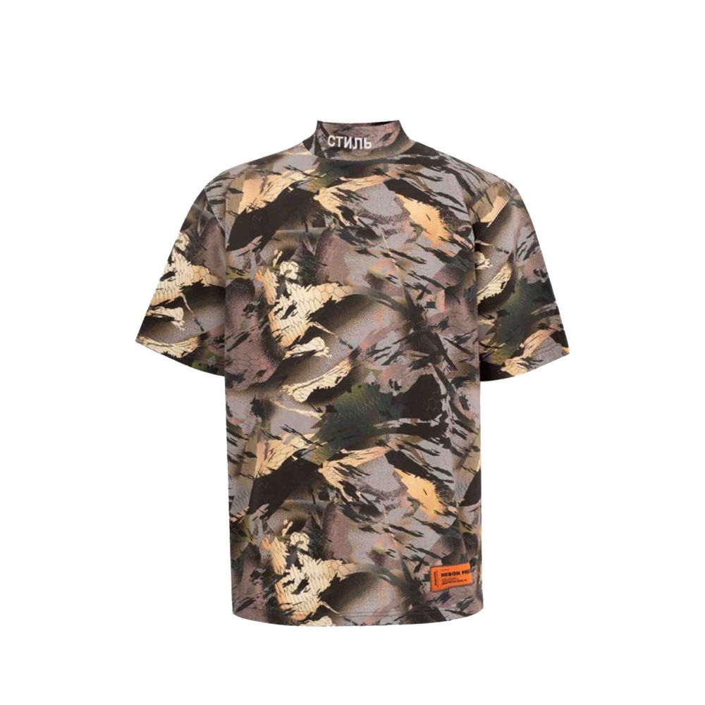 Heron Preston Bicolor Cotton T-Shirt