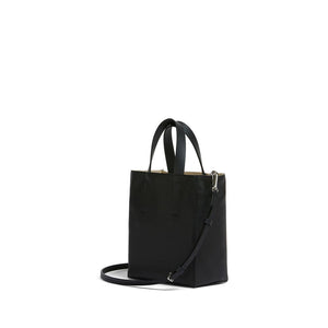 Marni Black Calfskin Tote Bag