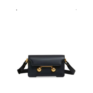 Marni Black Calfskin Belt Bag