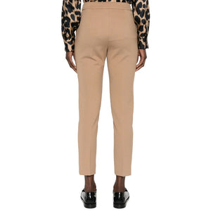 Max Mara Brown Elastane Pants