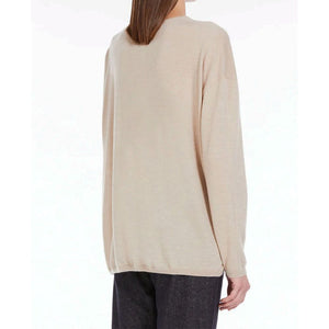 Max Mara Beige Cashmere Cashmere Sweater