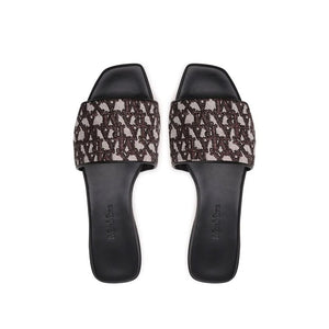 Max Mara Brown Polyamide Slides