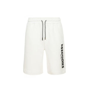 Missoni White Cotton Bermuda Shorts