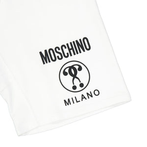 Moschino Couture White Cotton Shorts