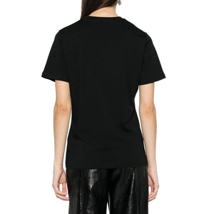 Moschino Couture Black Cotton T-Shirt