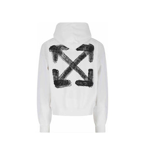 Off-White White Cotton Sweatshirt