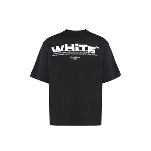 Off-White Black Cotton T-Shirt