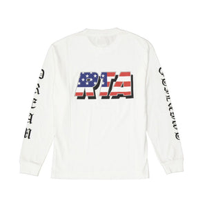 RtA White Cotton T-Shirt