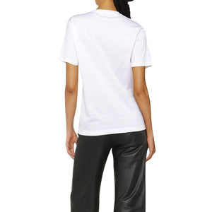 Salvatore Ferragamo White Cotton T-Shirt