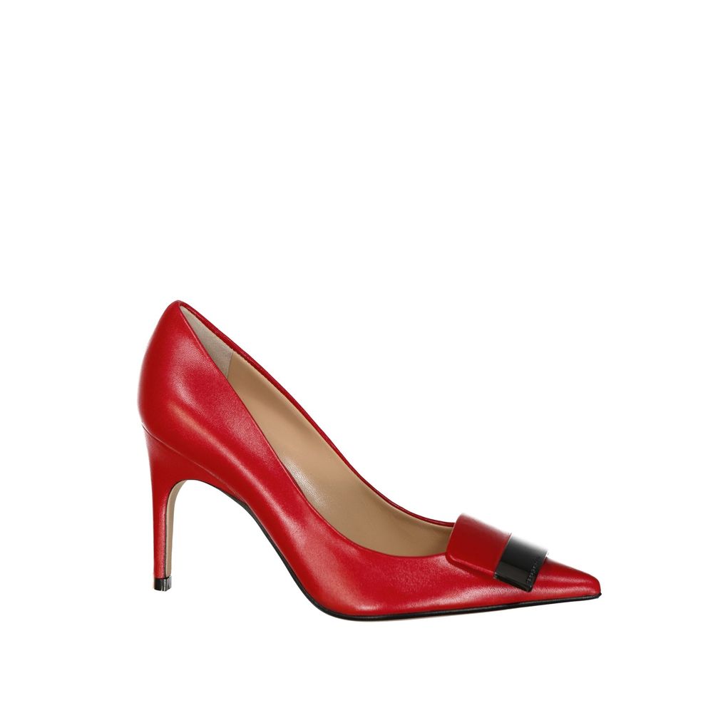 Sergio Rossi Multicolor Calfskin High Heel Pumps