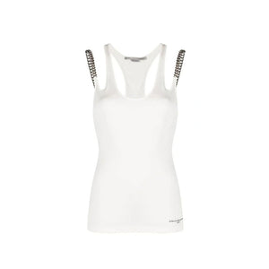 Stella McCartney White Cotton Tank Tops