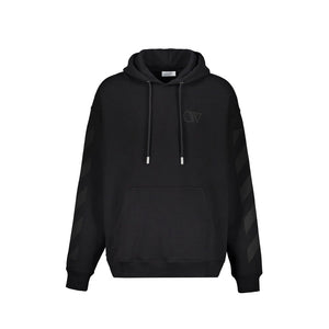 Off-White Black Cotton Sweatshirt