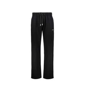Off-White Black Cotton Athletic Pants