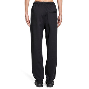 Y-3 Black Cotton Joggers (Workout Pants)