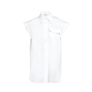 Alexander McQueen White Cotton Shirt