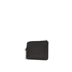 Alexander McQueen Black Calfskin Clutch Bag