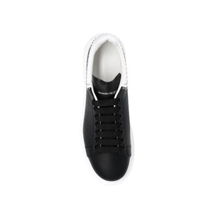 Alexander McQueen Black Calfskin Chunky Sneakers