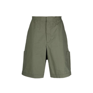 Ambush Bicolor Cotton Bermuda Shorts