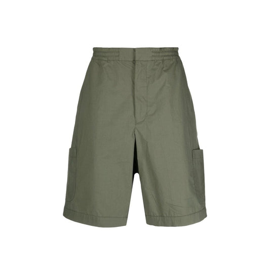 Ambush Bicolor Cotton Bermuda Shorts