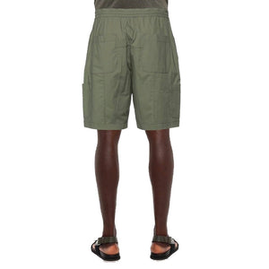 Ambush Bicolor Cotton Bermuda Shorts