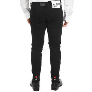 Dsquared² Black Cotton Skinny Jeans