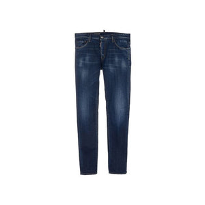 Dsquared² Blue Cotton Skinny Jeans
