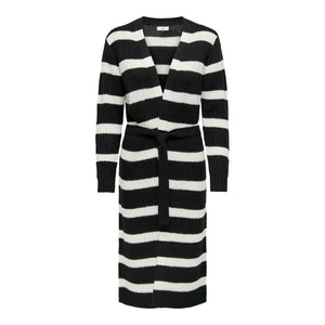 Jacqueline De Yong Black Marabou Cardigan