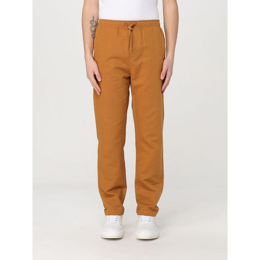 Colmar Brown Linen Casual Pants