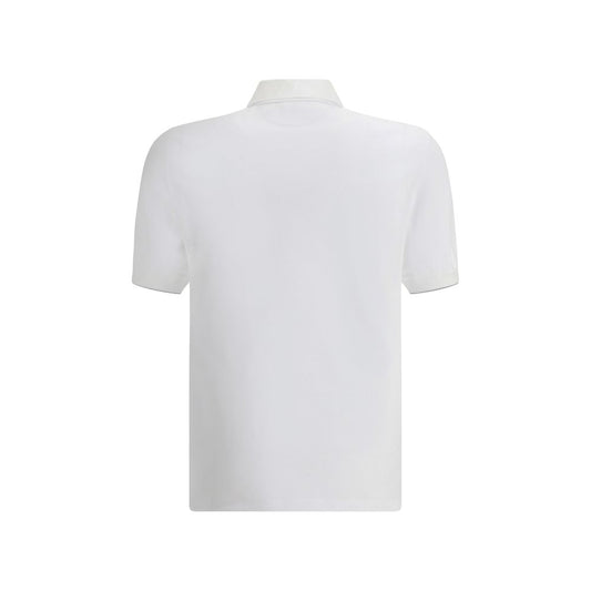 Brunello Cucinelli White Cotton Shirt