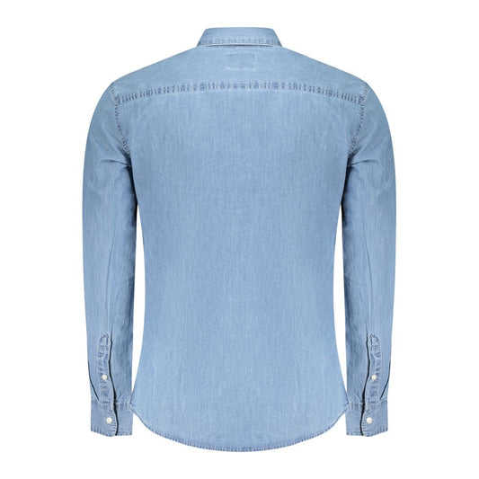 Pepe Jeans Azzurro Cotton Men Shirt