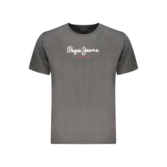 Pepe Jeans Grigio Cotton Men T-Shirt