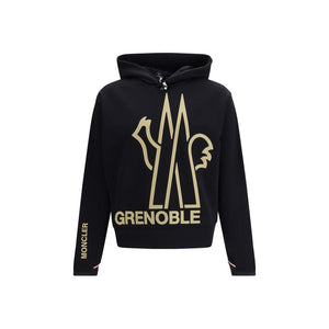 Moncler Grenoble Black Polyester Sweatshirt