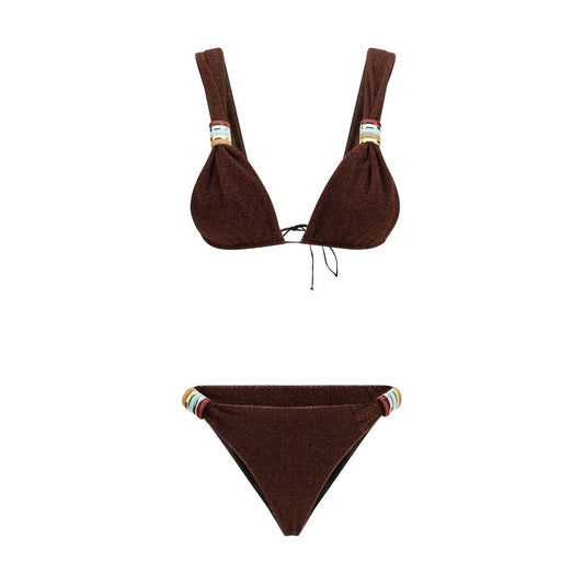 Oséree Brown Polyamide Bikini