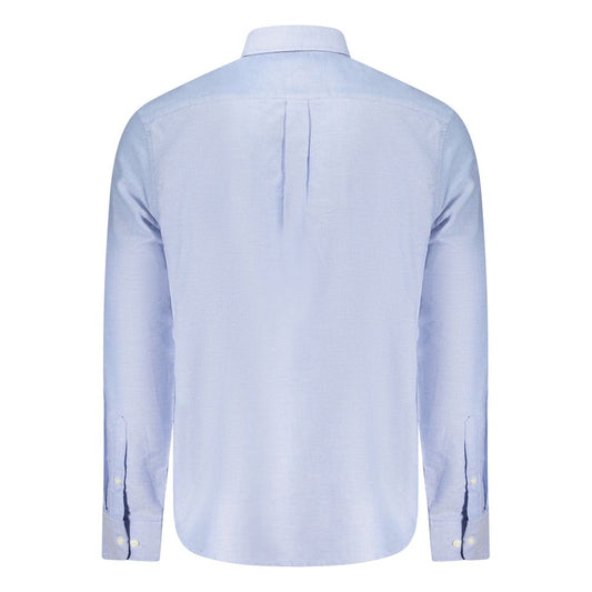 Norway 1963 Azzurro Cotton Men Shirt