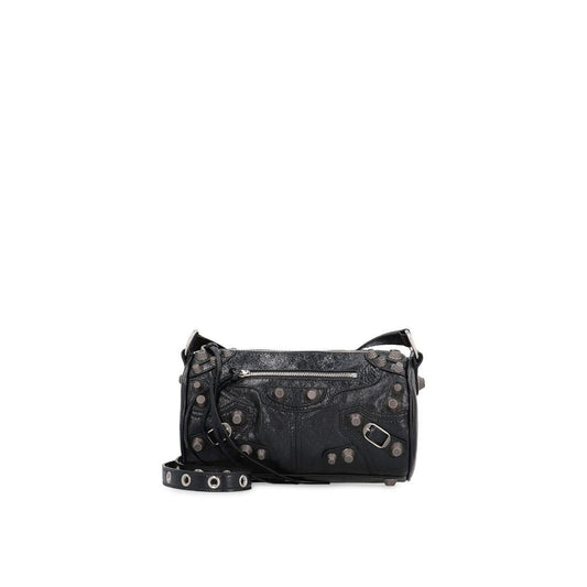 Balenciaga Black Lamb Leather Shoulder Bag