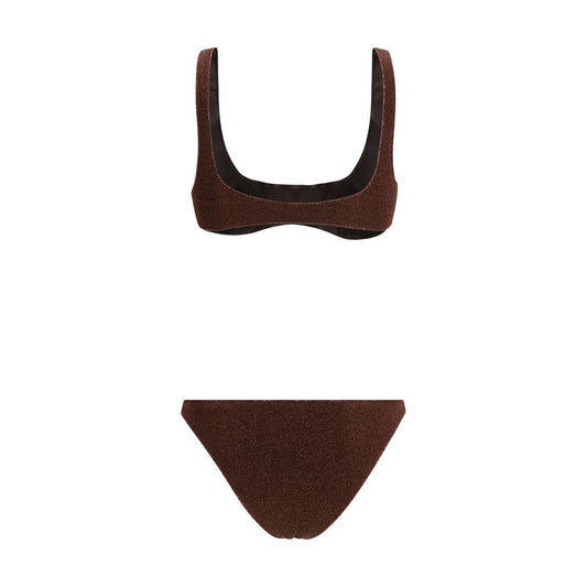 Oséree Brown Polyamide Bikini