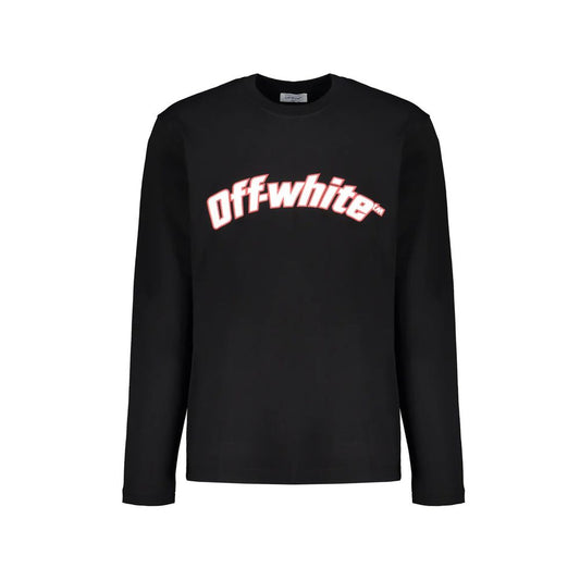 Off-White Black Cotton T-Shirt