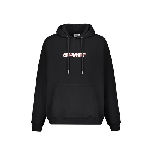 Off-White Black Cotton Sweatshirt