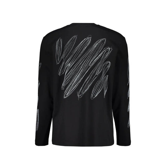 Off-White Black Cotton T-Shirt