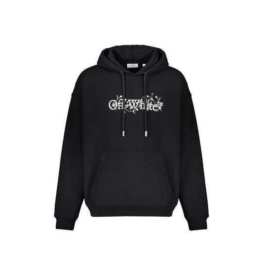 Off-White Black Cotton Sweatshirt