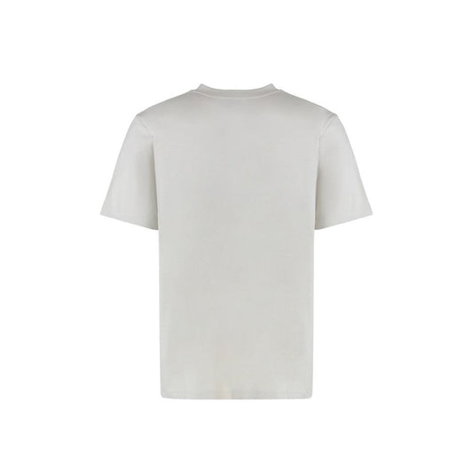 Off-White Gray Cotton T-Shirt
