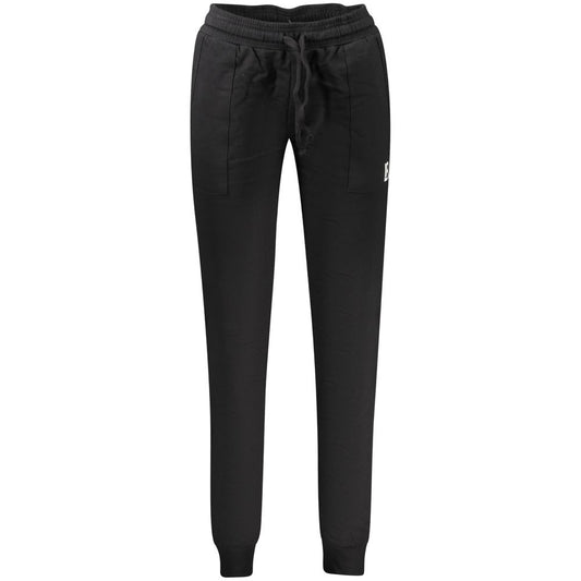 Laura Biagiotti Black Cotton Women's Track Pant