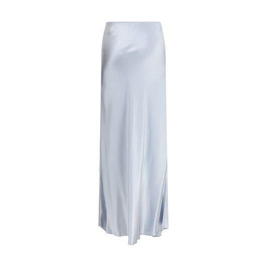 Fabiana Filippi Light Blue Viscose Long Skirt