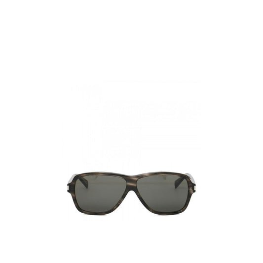 Saint Laurent Gray Acetate Sunglasses