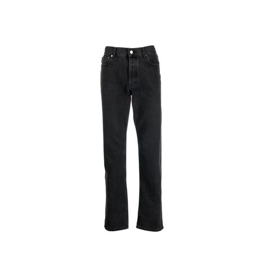 Ambush Black Cotton Slim Fit Jeans