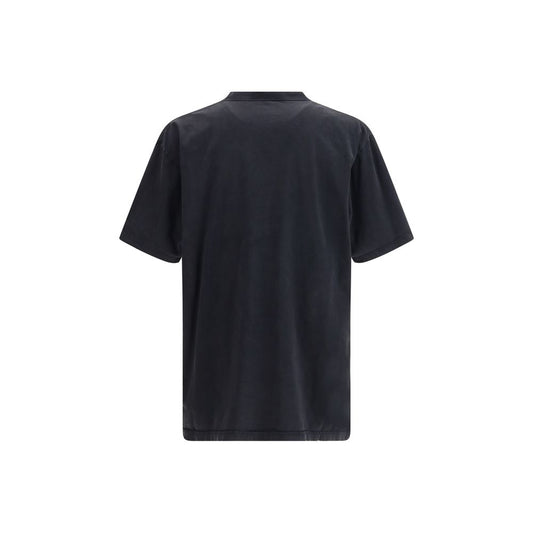 Balenciaga Black Cotton T-Shirt