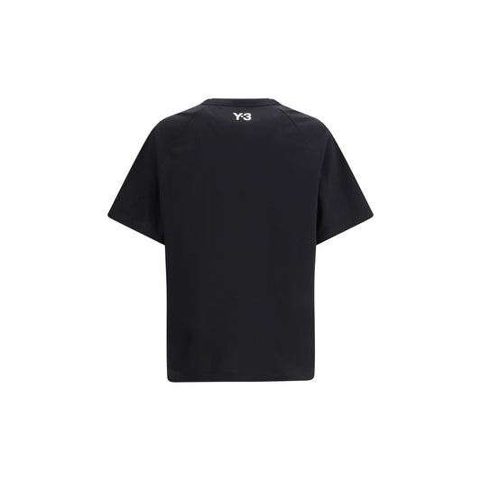 Y-3 Black Cotton Sportswear