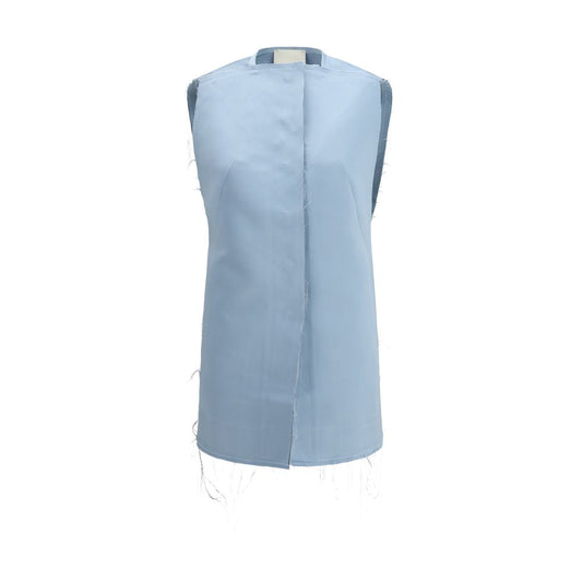 Di Stavnitser Light Blue Polyester Casual Dress