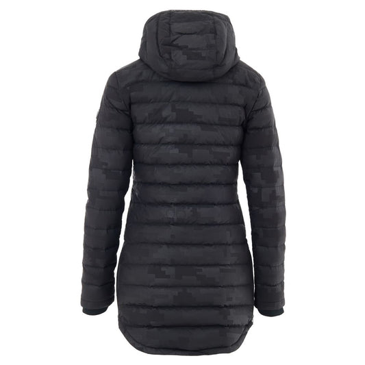 Moose Knuckles Black Nylon Coat